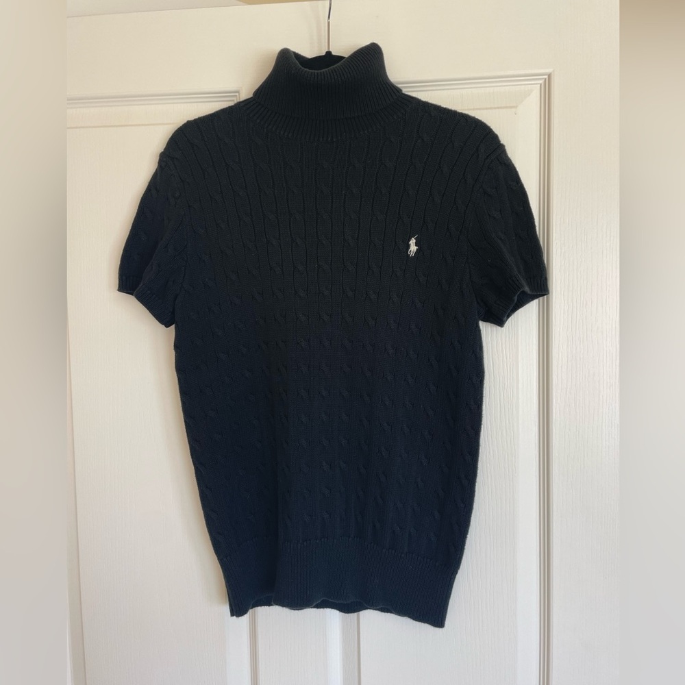 Ralph Lauren Black Turtleneck Sweater